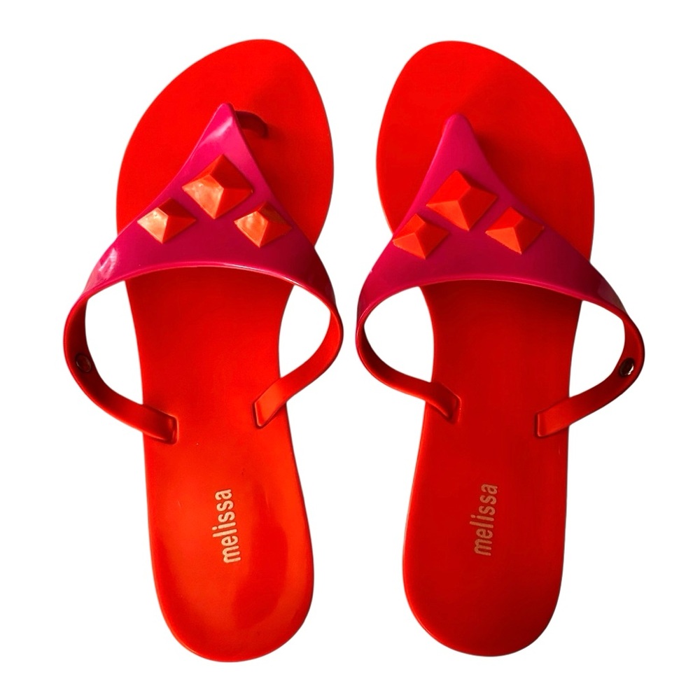 Melissa Thong Jelly Sandals, Women’s Size 10 Slip On Shoes